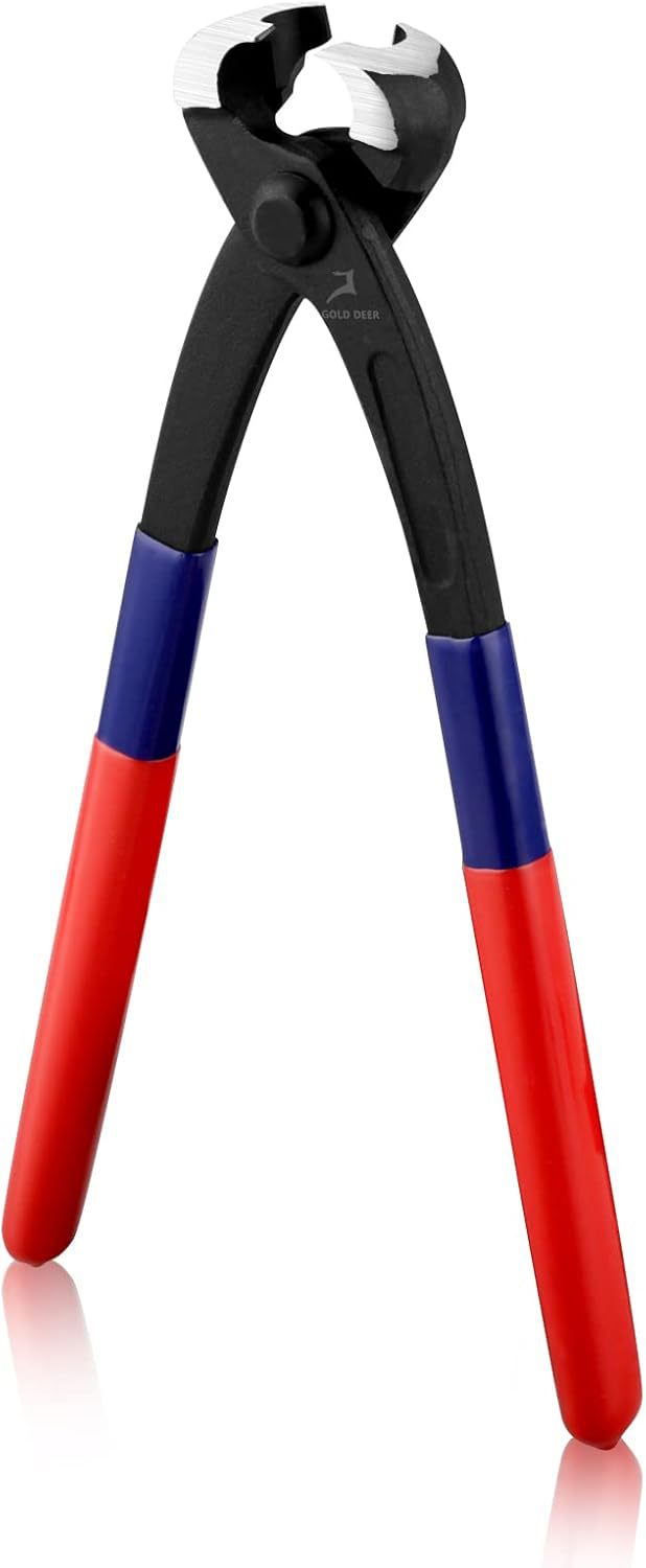GOLD DEER 9 Inches Ear Clamp Pliers With Front And Side Jaws