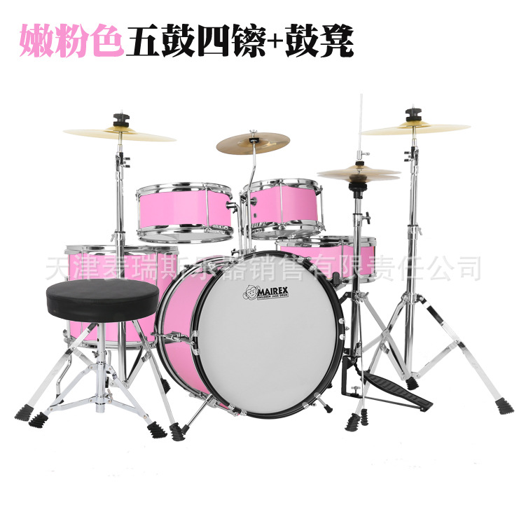 Niños estantes batería principiante jazz batería iniciación temprana música percusión regalos para niños 2 - 15 años