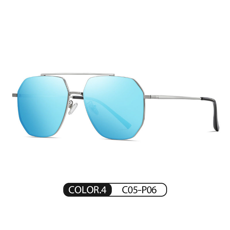 JS8536 TikTok Live Fashion sunglasses Loyishi mismo nylon polarizado que cambia de color gafas de sol conducción