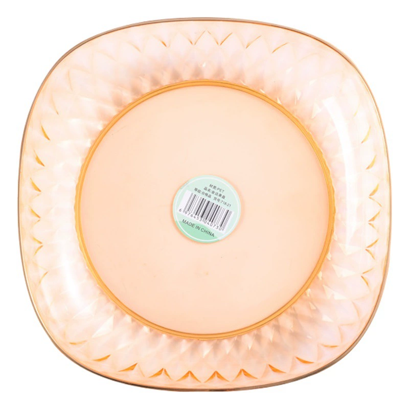 Простой легкий роскошный Фруктовая тарелка Бытовая Гостиная журнальный столик прозрачная тарелка для фруктов КТВ конфеты закуски дисплей тарелка с фруктами