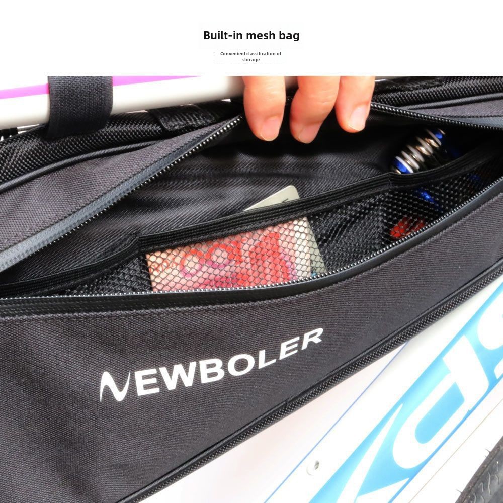 Bolsa de triângulo para ciclismo ao ar livre Bolsa de viga Kit de ferramentas para mountain bike Bolsa para tubo superior totalmente à prova d'água Bolsa para equipamento de ciclismo Bolsa para bicicleta_voghion.com