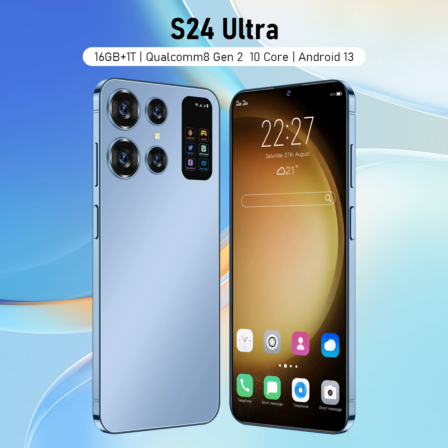 (跨境贸易), мобильный телефон, S24, смартфон, 5G, Android