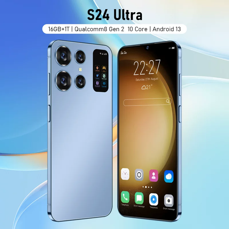 (跨境贸易), мобильный телефон, S24, смартфон, 5G, Android
