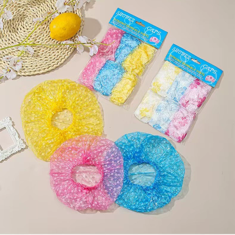 Одноразовые душевые шапочки для отелей, водонепроницаемые, для дома, для сушки волос, быстросохнущие, универсальные, из ПЭ, оптовая продажа от производителя.