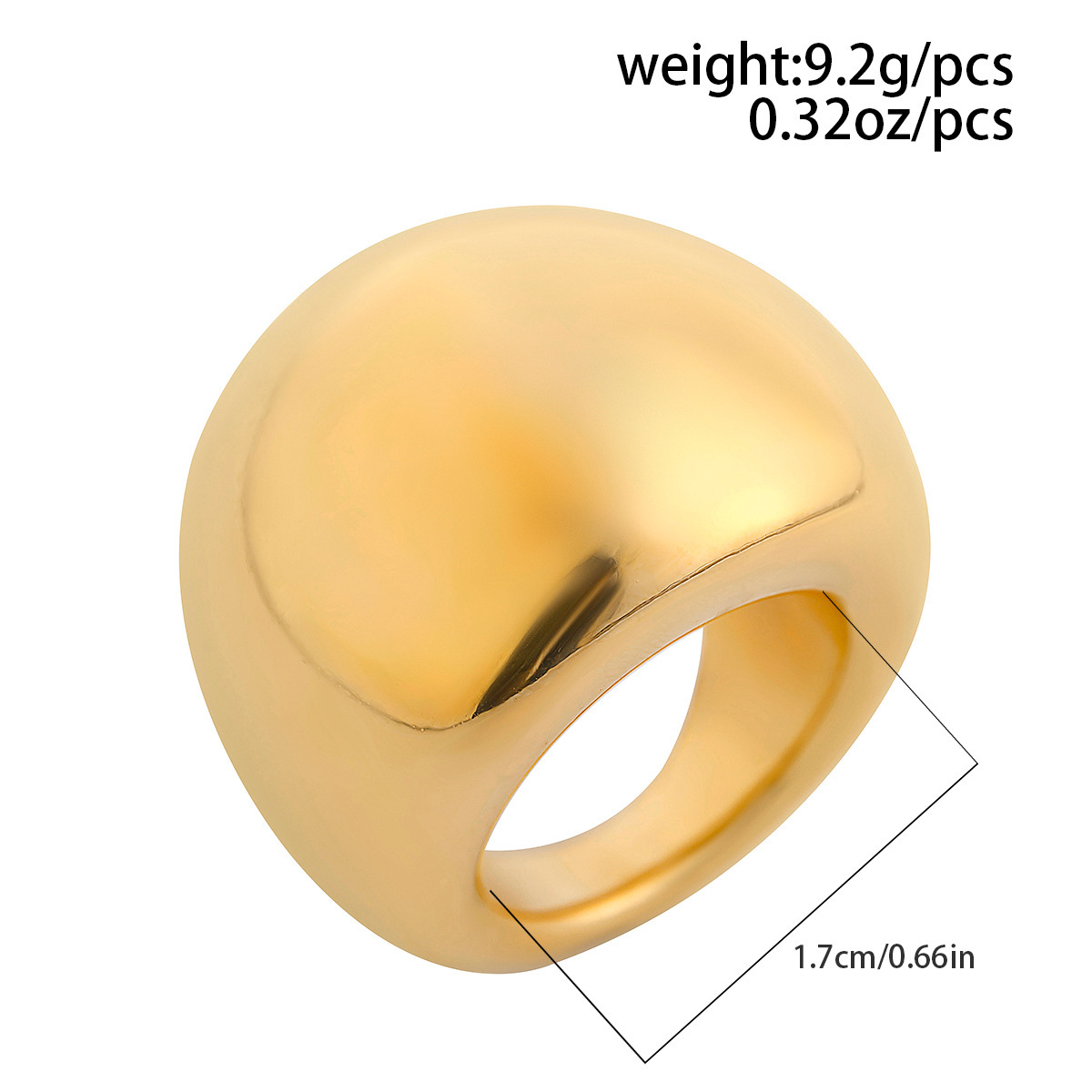 9g Weight Open Rings Classification 1 Piece Quantity Holiday, Banquet, Travel Occasion Alloy Material Geometric Pattern Women's Gender Plating Design Casual, Elegant, Lady Style Casual Elegant Lady Geometric Alloy Plating Women's Open Rings 18