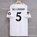 24-25 real madrid home star no. 5 + champions league armband + hp