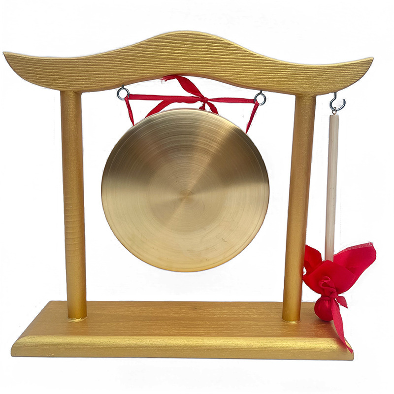 Manufacturers supply opening gongs with wooden gongs for home furnishings with various specifications and scenes available