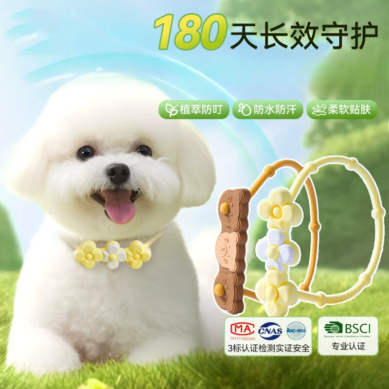 Цветочный медведь растение эфирное масло ошейник собака кошачья кошка на открытом воздухе