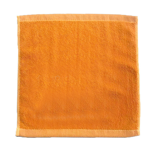 Pure cotton small square towel 30*30 coffee yellow blue towel hotel catering hand towel gift advertising cotton small towel