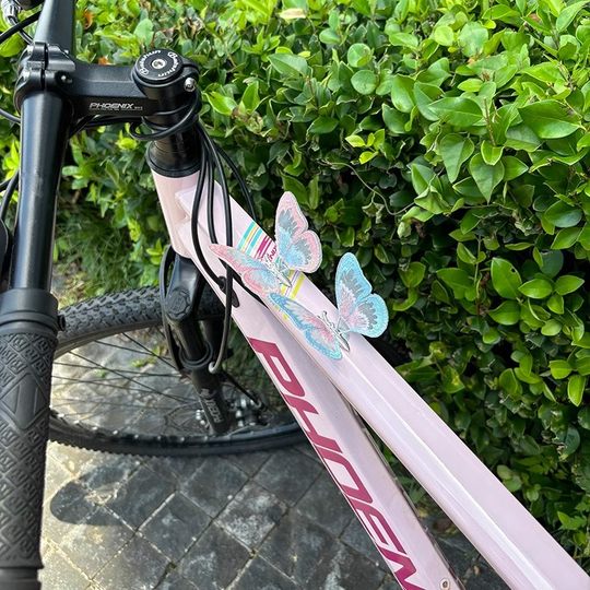 Flying Butterfly Bicycle Small Accessories Road Bike Mountain Decorative Stickers Creative Cute Riding Equipment Accessories