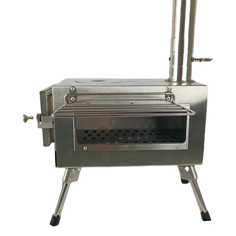 Outdoor Furnace Adjusting Chimney Smoke Pipe Outdoor Equipment Tent Furnace Flush Chimney Pipe Wholesale