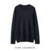Dark gray round neck