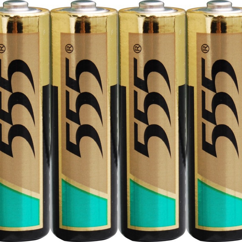 555牌五号碱性电池（工业配套专用英文版）AA 1.5v 工业包装
