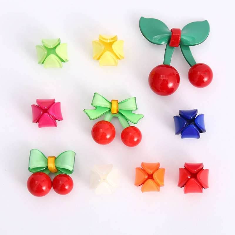 Южная Корея ins мультфильм животных фрукты акриловые зыбучие пески лист DIY крем клей капля чехол для телефона аксессуары на заказ