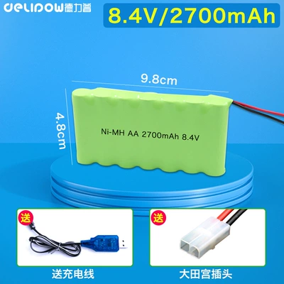 Delip toy remote control: Hibrid akkumulyator batareyaları - 84v2700mah-7-sections-in-a-row-great-tamiya-plug