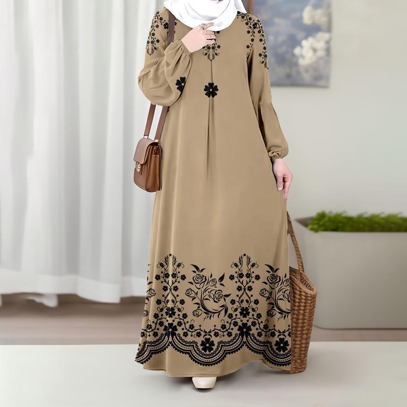Cross-Border Loose-Fitting Long Dress for Women (Dropshipping Available, Images May Vary, Price Negotiable)