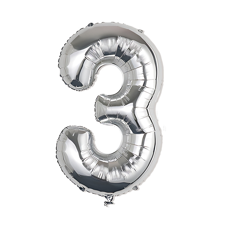 [Hengyue] globo decorativo para Sala de bodas, globo con números grandes de 32 pulgadas, decoración para fiesta de banquete de cumpleaños