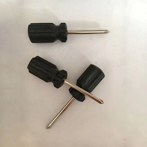 Factory wholesale hardened 5.0mm one-word cross black large carrot furniture bathroom delivery 5.0 cross screw