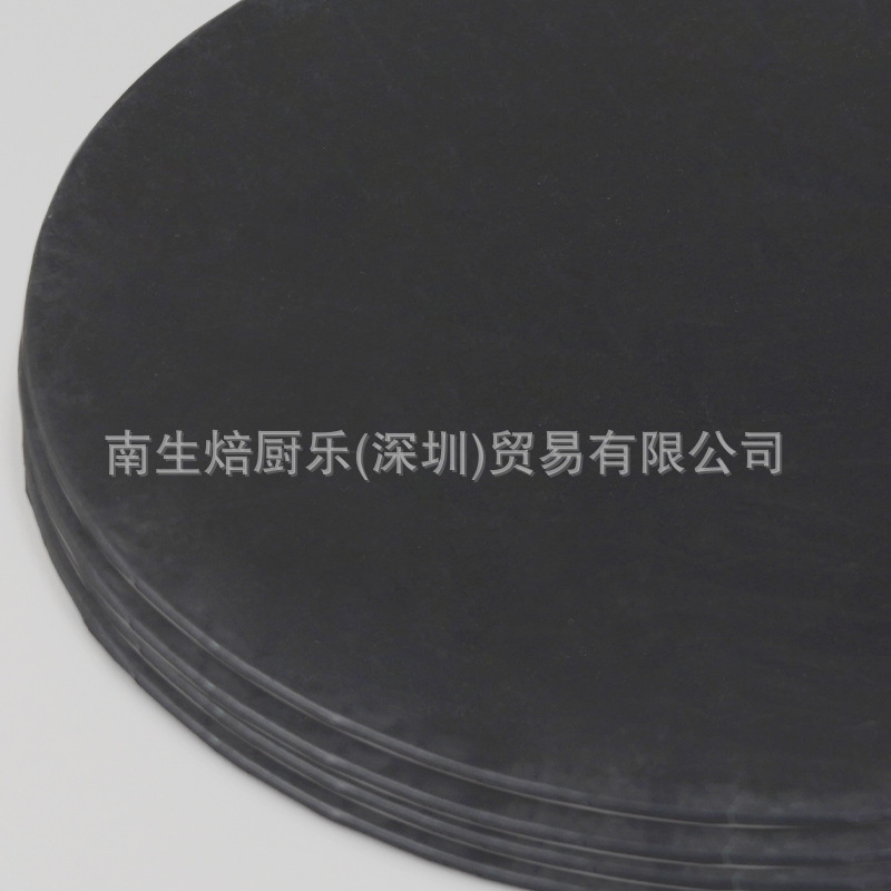 焙厨乐黑色光面蛋糕底托3mm厚圆形厂家烘焙蛋糕垫片支持批发