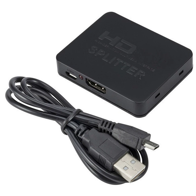 HDMI одно-минутный двухточечный экран 4K, дисплей с двумя экранами и HDMI-распределитель