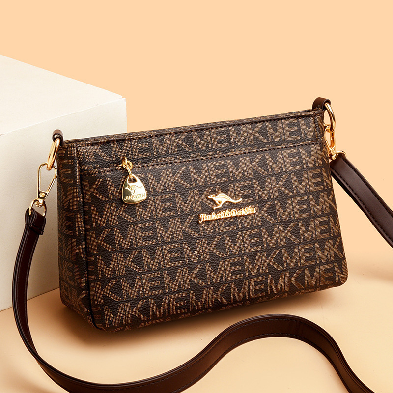 Middle-Aged and Elderly Women's Bags 2026 New Fashion Three-Layer Shoulder Crossbody Bag Stylish Ladies' Small Bag Mother-In-Law Bag Middle-Aged and Elderly Women's Bags 2026 New Fashion Three-Layer Shoulder Crossbody Bag Stylish Ladies' Small Bag Mother-In-Law Bag