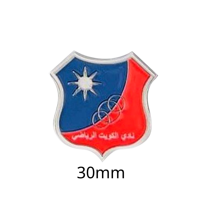 Insignias metálicas transfronterizas, pegatinas para teléfonos móviles, broches, Copa Mundial, Liga de Campeones, club de fútbol, insignias del Real Madrid, insignias del Liverpool al por mayor