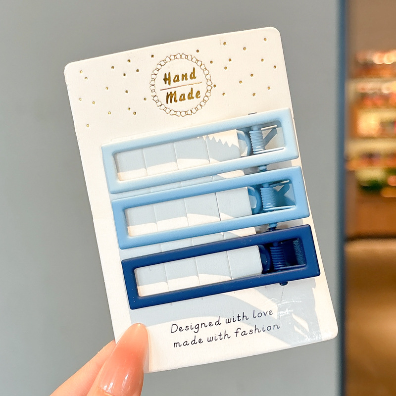 La nueva horquilla de dopamina rosa, la horquilla de flequillo lateral de alta calidad, los accesorios para el cabello de principios de primavera dulces y lindos, la pinza lateral de todo fósforo