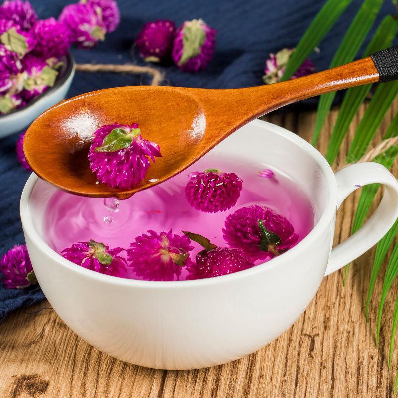 Globe Amaranth Tea 500g Qian Ri Hong Dried Flowers for Herbal Infusions and Blends quality and texture
