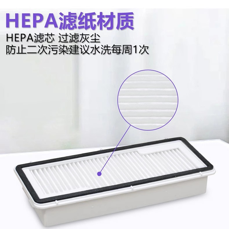 Aplicable a Cloud Ballena J5X accesorios robot de barrido de suelo Xiaoyao001Max desenredado borde cepillo bolsa de polvo tela de trapazo