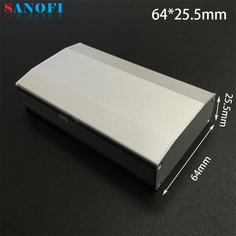 Алюминиевый Корпус Корпуса рассеивания тепла алюминиевый корпус контроллера корпуса модуля корпуса DIY автомобильный аудио защитный корпус