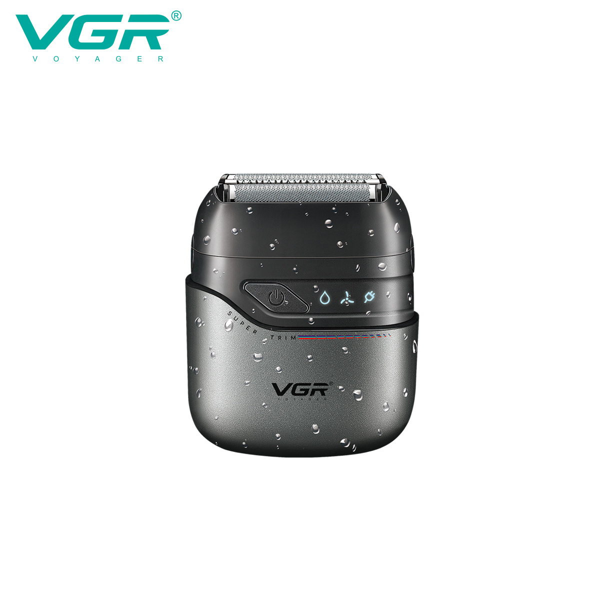 Mini Travel Shaver Reciprocating Three Blade IPX7 Waterproof Electric Shaver with Long Battery Life_voghion.com