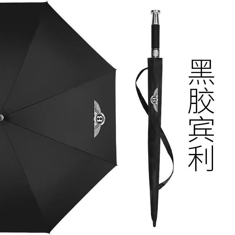 劳斯莱斯雨伞长柄高尔夫伞奔驰奥迪宝马大众丰田汽车车标伞折叠伞|undefined