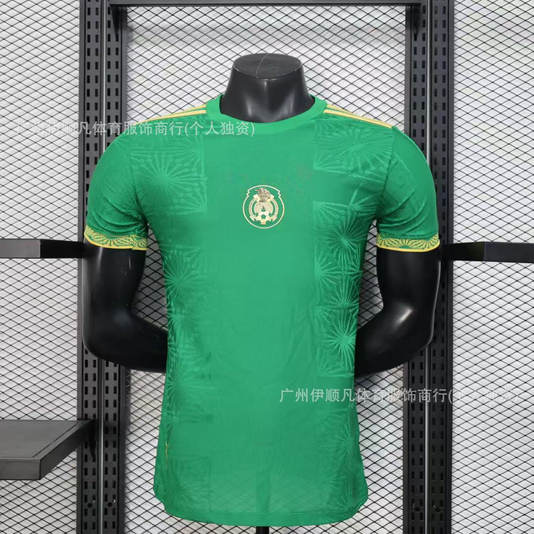 Barcelona 25-26 versión del jugador México Juventus México Juve uniforme de fútbol japonés uniforme de entrenamiento camiseta Real Madrid