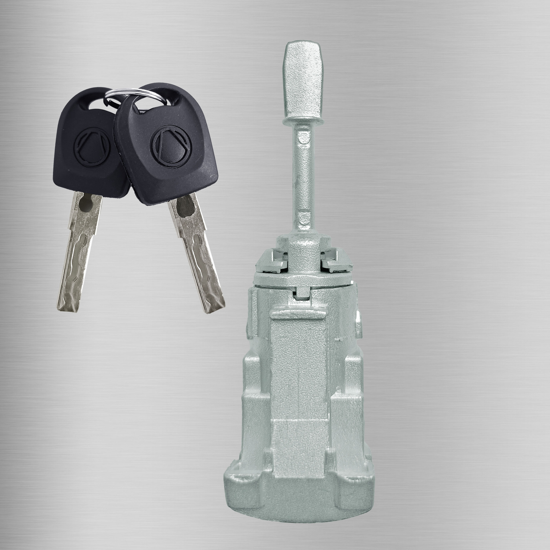 Aplicable a la cerradura de la puerta izquierda de Volkswagen de 2 llaves accesorios de automóviles OE: 3B0837167 168