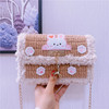 Knitted handmade bag, materials set, cute one-shoulder bag, 2021 collection