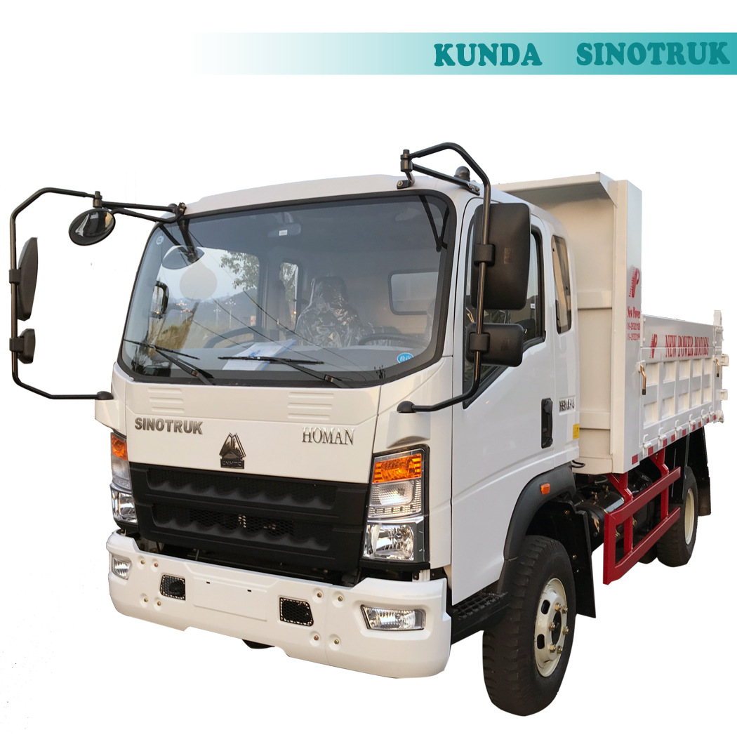 中国重汽豪沃5吨10吨4x4轻卡载货车自卸车出口电话18953179828