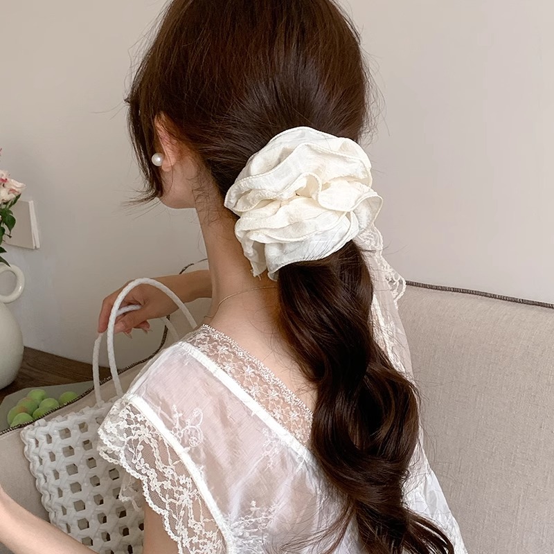 Advanced Sense Super Blue Intestent Hair Circle para el cabello femenino 2025 nuevo estilo atar cabeza flor cuerda para el cabello bola cabeza cuerda para el cabello accesorios para el cabello