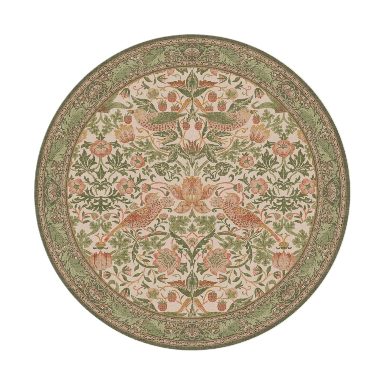 Διασυνοριακό στρογγυλό χαλί σαλόνι τραπεζάκι σαλονιού υπνοδωμάτιο πατάκι γραφείου σκαμπό μακιγιάζ πατάκι ποδιών οικιακό ανθεκτικό στη βρωμιά και εύκολο στη φροντίδα δάπεδο M_voghion.com