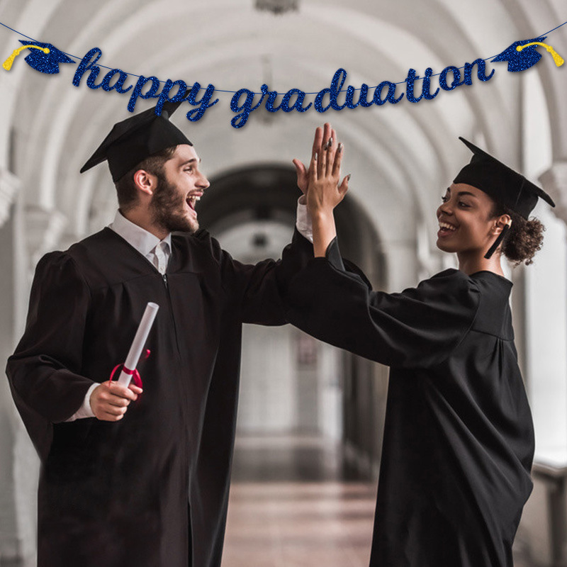 Nuevos productos transfronterizos decoración de la temporada de graduación
