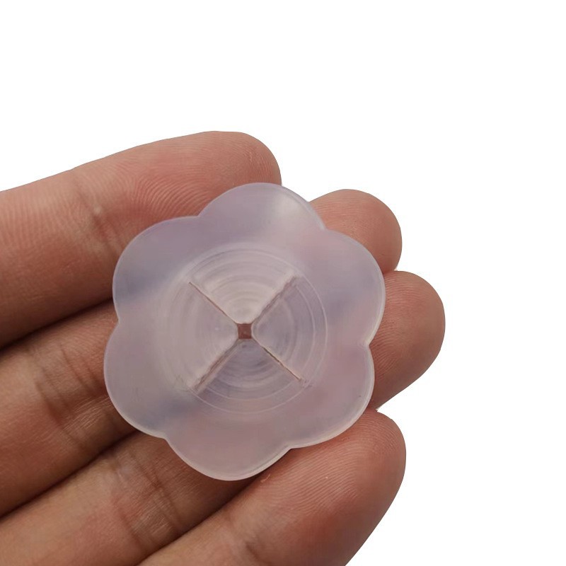 실리콘(루스 파우더가 없는 투명 색상) 작은 직경 3.5cm