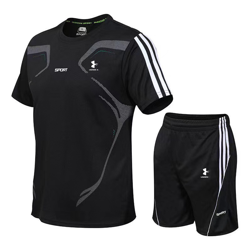 Quick dry sports suit for gym for leisure
