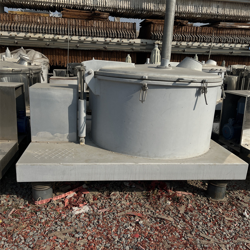 出售二手衬塑平板离心机  环保废水分离设备  自动化固液分离机