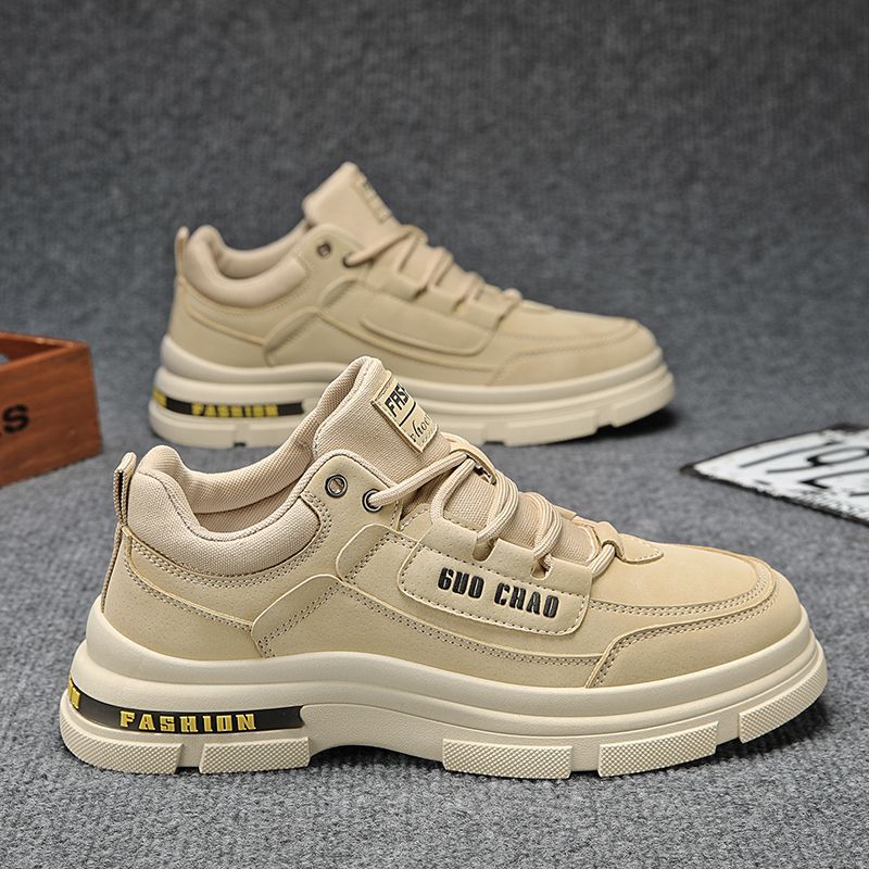 Botas Martin para hombre, zapatos de invierno impermeables, antideslizantes, deportivos, casuales, para el trabajo, de corte bajo, resistentes al desgaste, calzado de protección laboral.