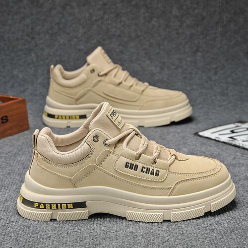 Men's Martin Boots: Autumn Waterproof, Non-Slip, Casual & Workwear Style—Low-Top, Durable, and Safety-Focused Shoes for Construction Sites and Workplace Duties