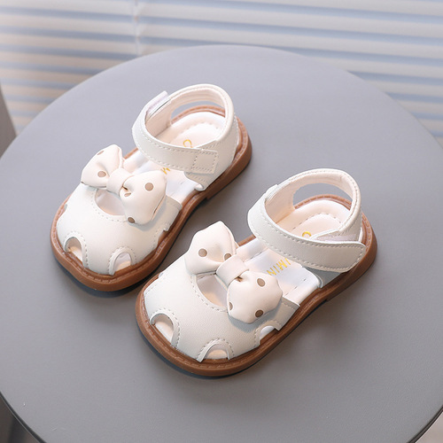 Girls sandals, baby girls' shoes, summer soft-soled non-slip children's princess shoes, toddler shoes, girls' shoes 1-3 years old