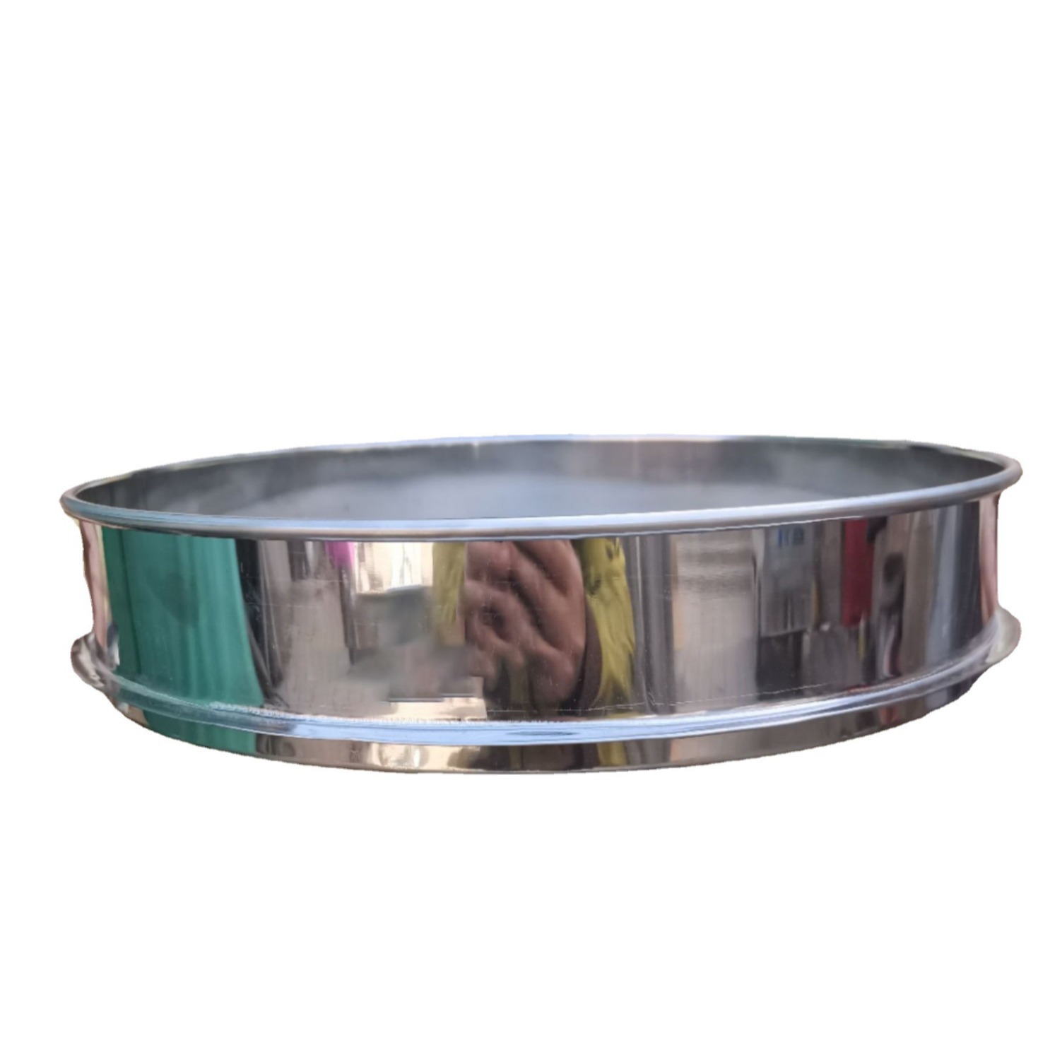 304 de acero inoxidable redondo separación tamiz superficie polvo tamiz material precisión prueba estándar