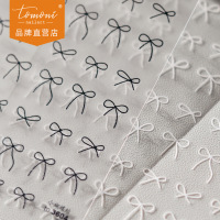 tomoni薄韧美甲贴纸简笔画蝴蝶扣简约百搭指甲贴三色蝴蝶结批发