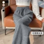 女春宽松新款显瘦阔腿裤