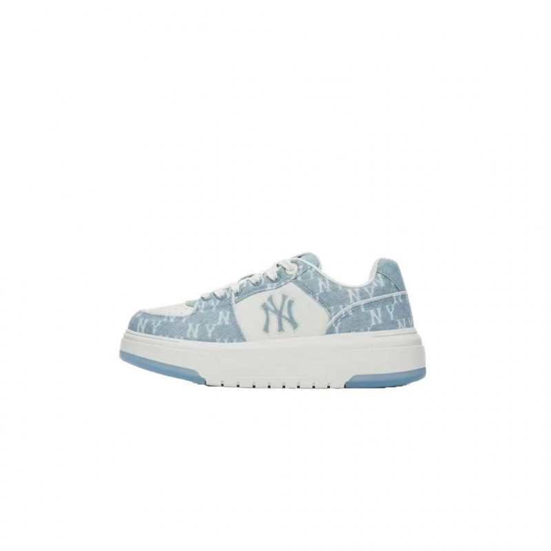 Putian Pure Original Mlb New York Yankees Ny Three-Dimensional Logo Versatile Couple Sneakers Men's and Women's Height-Increasing Thick-Soled Sports Shoes