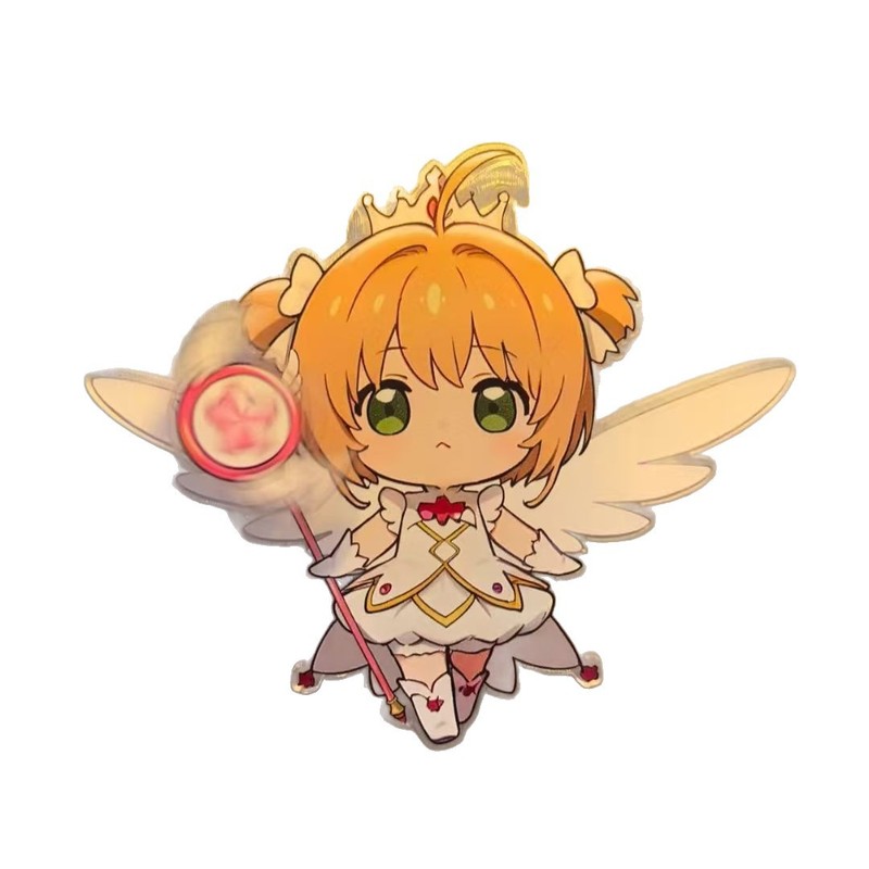 百变小樱旋转冰箱贴魔卡少女樱Q版可爱创意家居装饰礼物送闺蜜|undefined